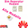 Huawei Honor 3X Pro Reparatur SIMReader Simkarte SIM Card Reader Simcard Socket
